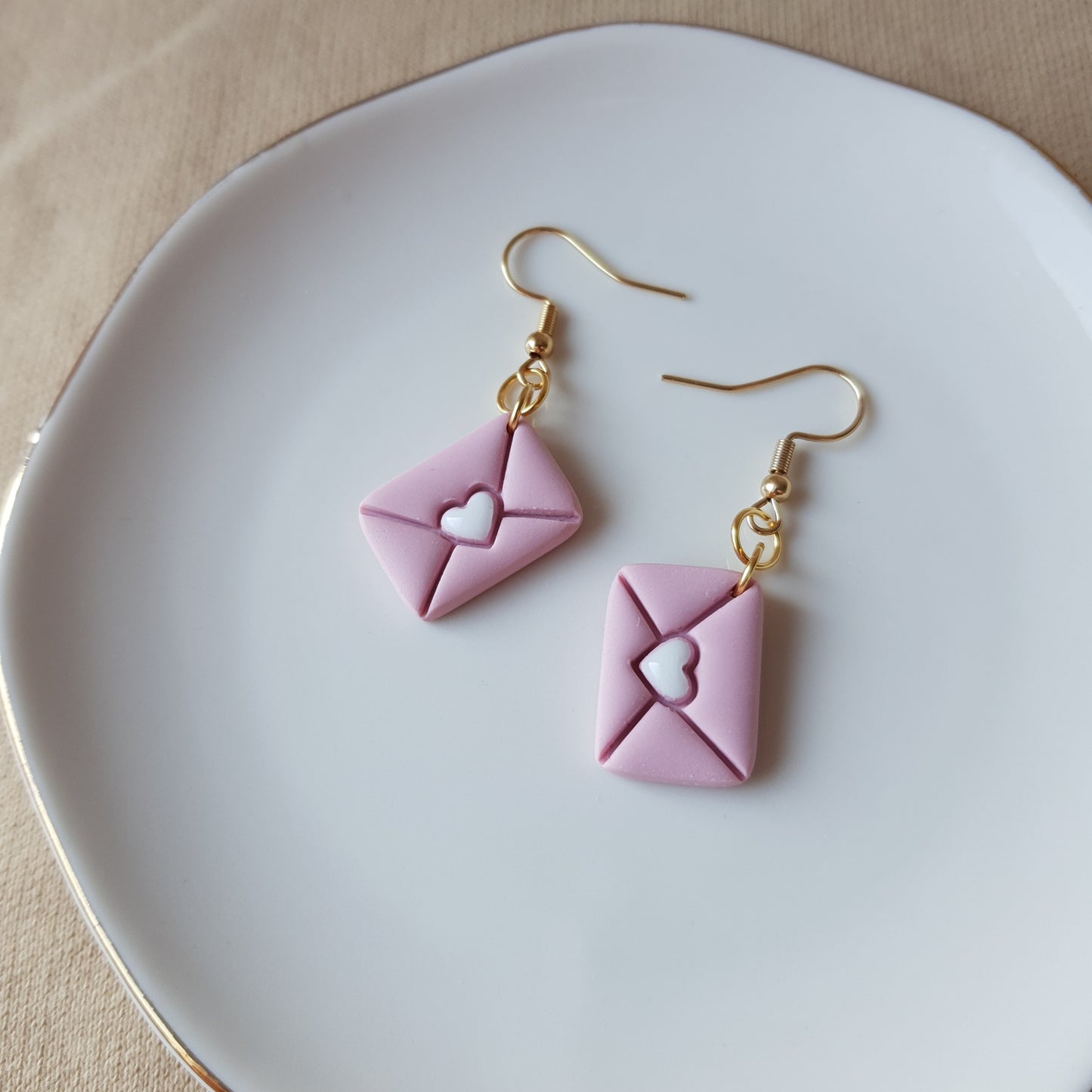 Love letter earrings