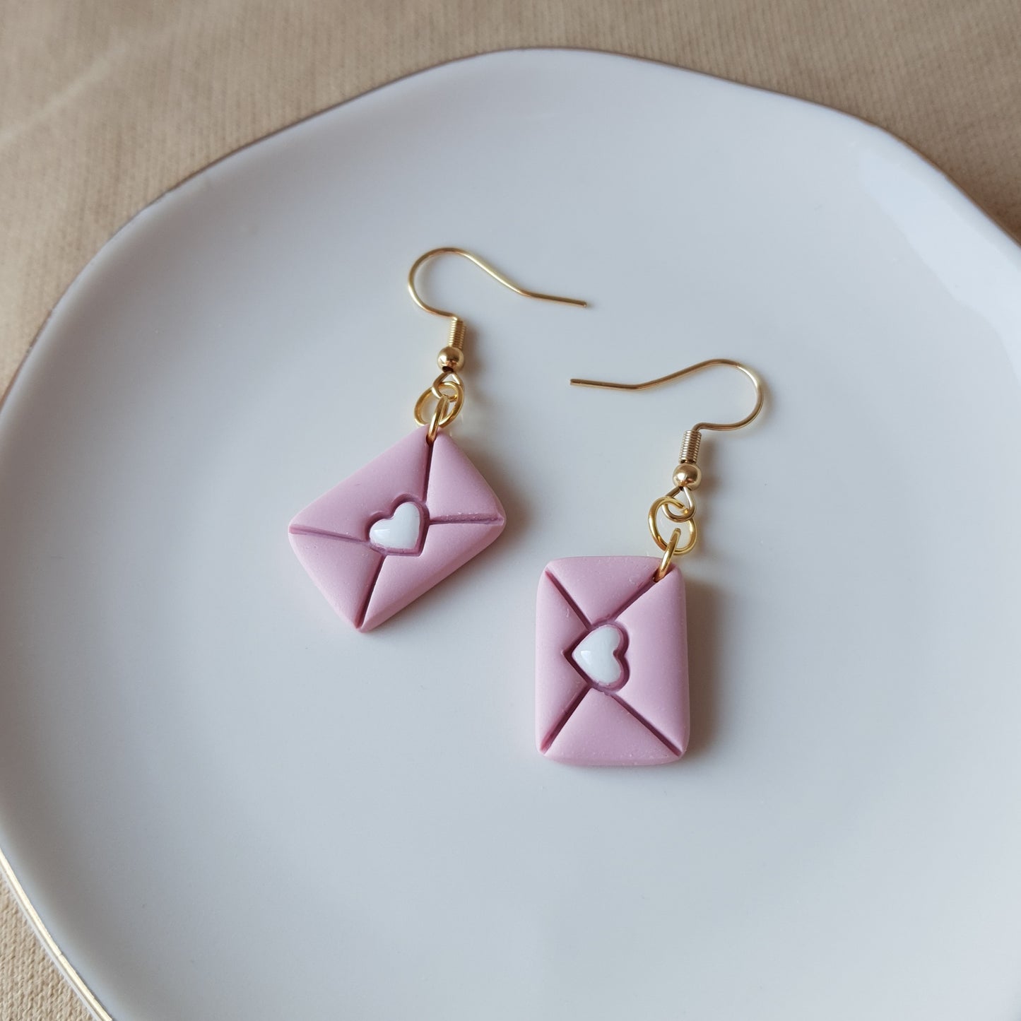 Love letter earrings