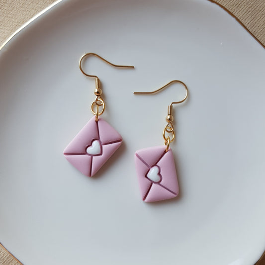 Love letter earrings