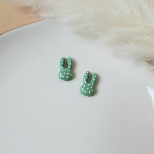 Bunny stud earrings