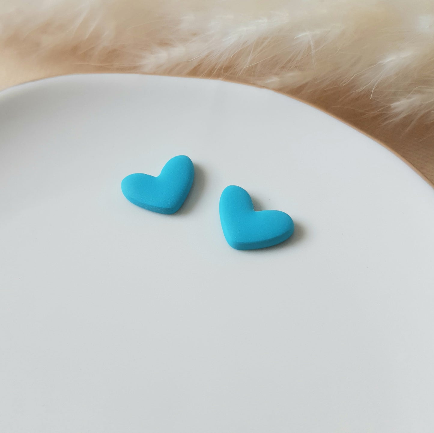 Turquoise hearts