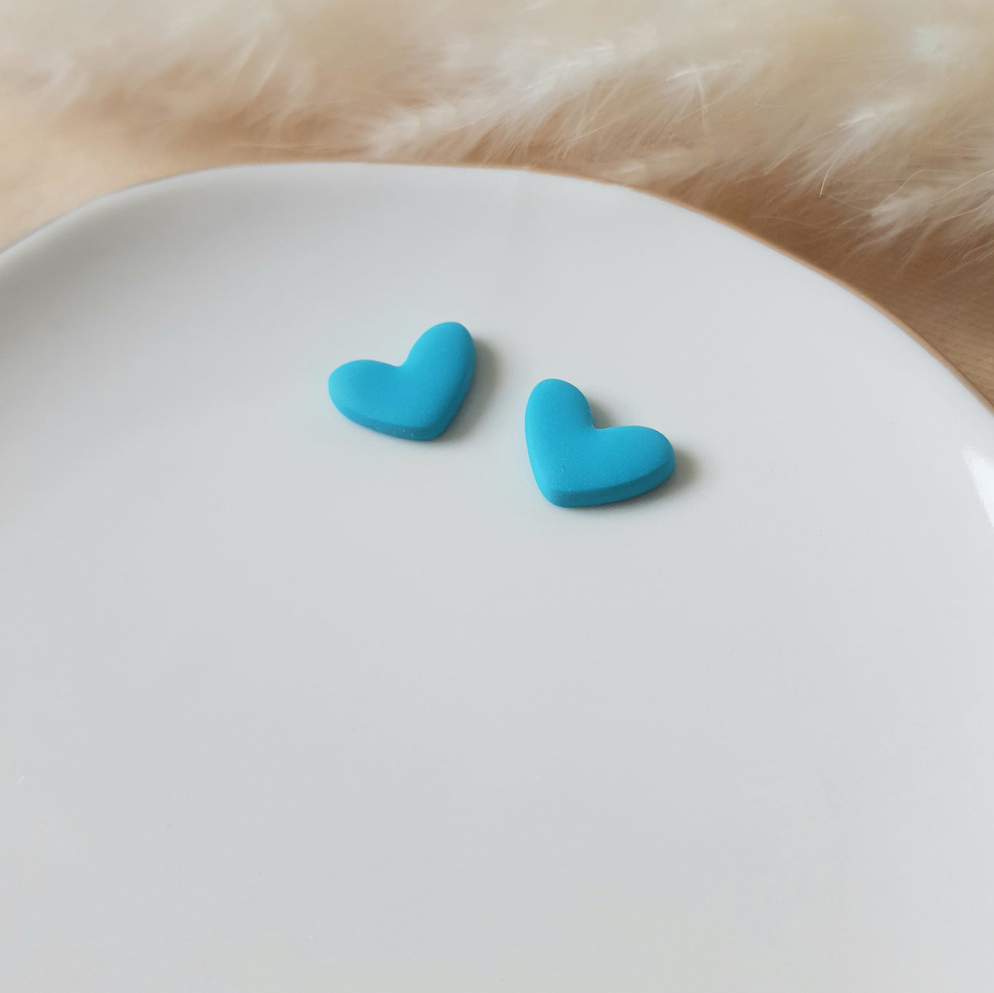 Turquoise hearts