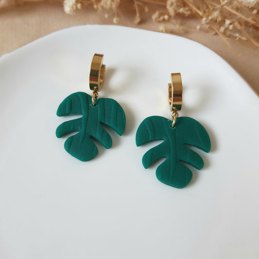 Green monstera