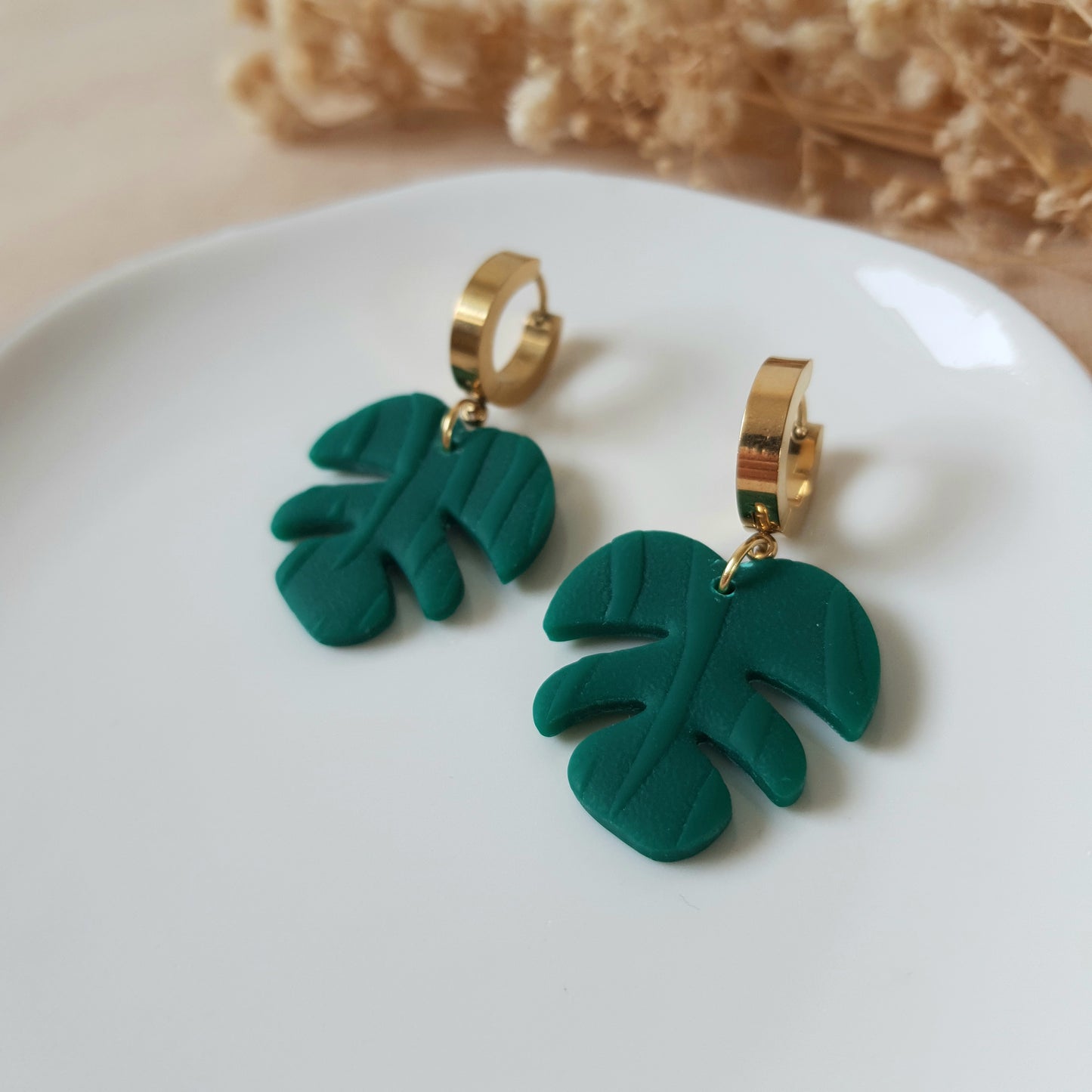 Green monstera