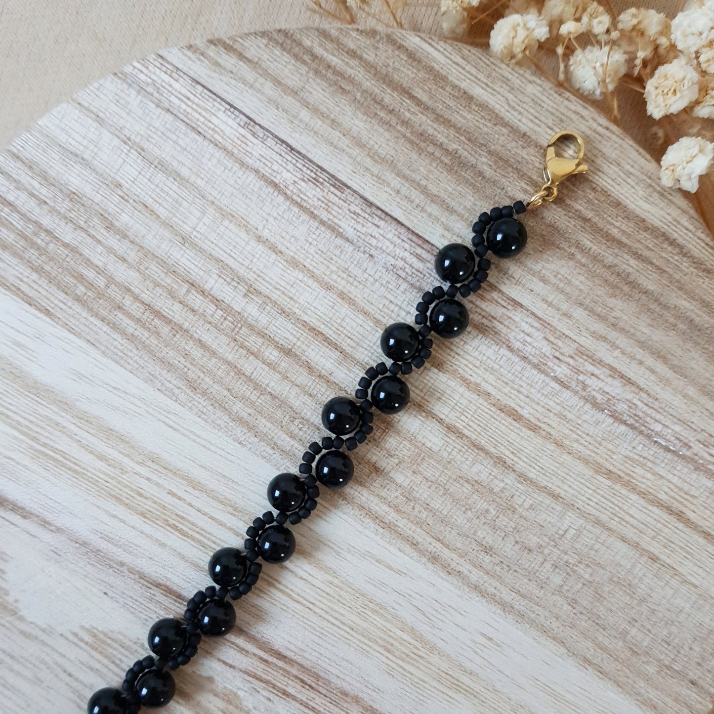 Black moon bracelet
