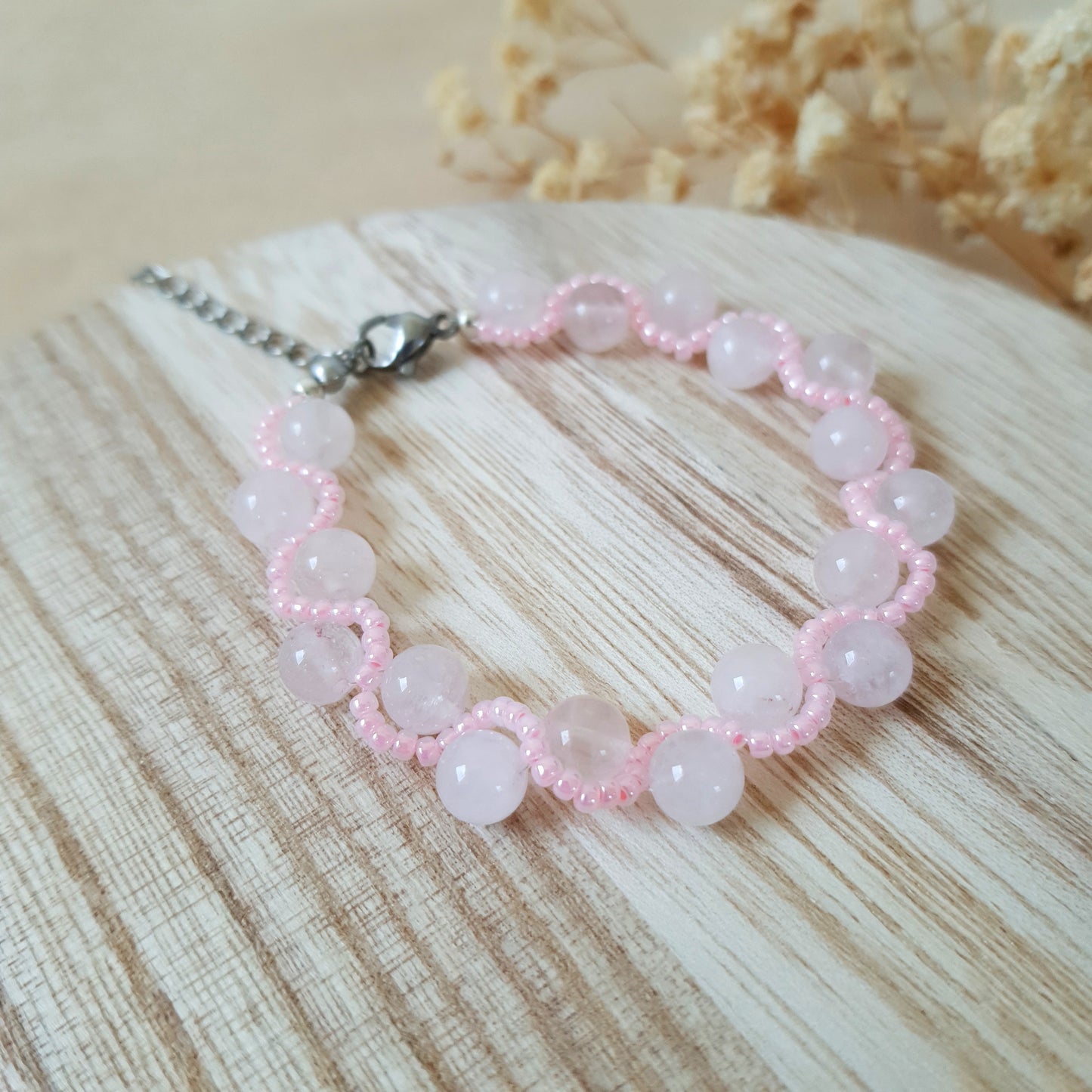 Rose moon bracelet
