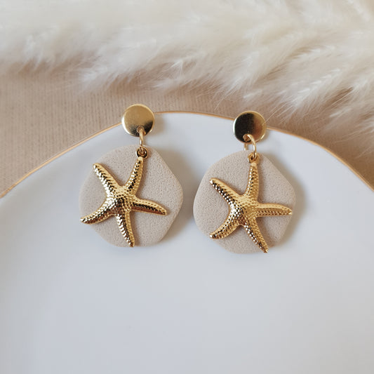 Golden sea stars