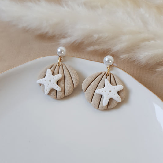 Sandy shell earrings