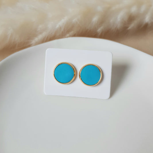 Turquoise studs