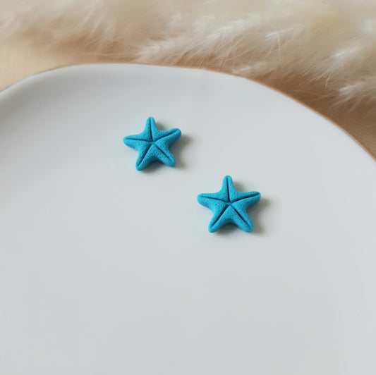 Turquoise sea stars