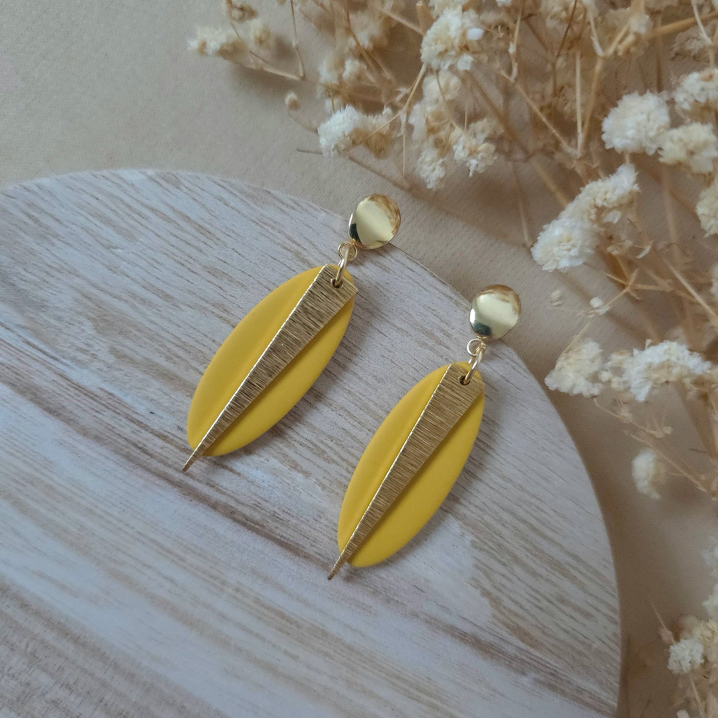 Viseči uhani sončni žarek