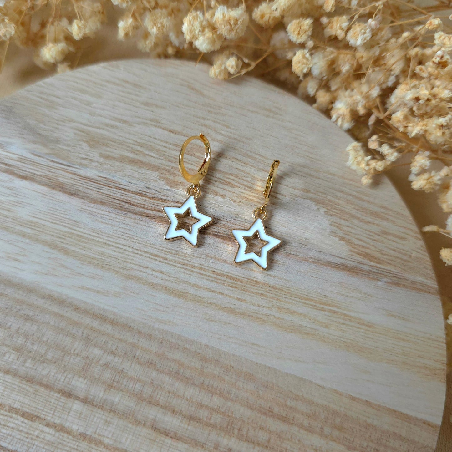 Viseči uhani zvezde