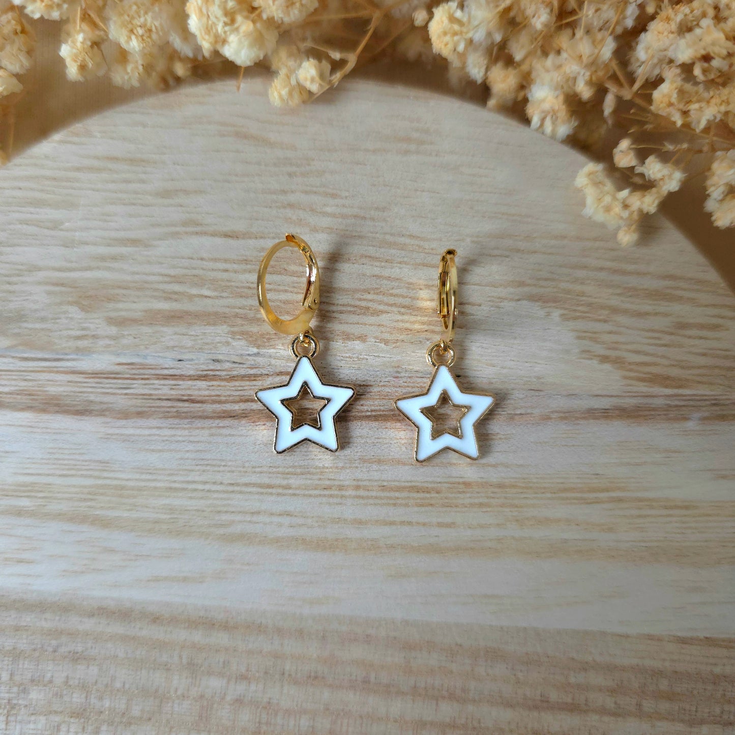 Viseči uhani zvezde